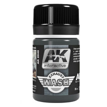 AK Interactive Wash Modelling Kit 35mL - Exhaust - $19.14