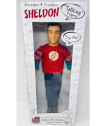 The Big Bang Theory Bendable Poseable Talking Sheldon Cooper 17&quot; Doll To... - $552.04 MXN