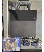 PlayStation 4 500GB Jet Black Console + 4 Games (EJECT BUTTON DOESN&#39;T WORK) - $197.69 CAD