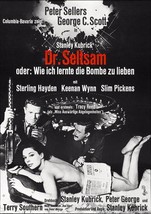 Dr. Strangelove Movie Poster 27x40 inches German Peter Sellers Stanley Kubrick  - £27.45 GBP