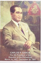 Philippines Biography:Carlos P Garcia 4th Pres Of The Republic English/Tagalog - £3.15 GBP
