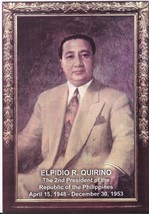 Philippines Biography:Elpidio R Quirino 2nd Pres Of The Republic English/Tagalog - £3.15 GBP