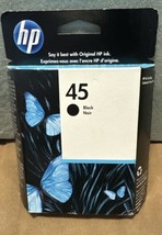 New Sealed!!! Genuine Hp 45 Black Ink Cartridge (Hp 51645A) 2012 Fast Free Ship - £25.75 GBP