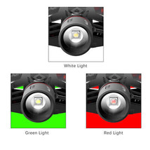 T6 white light green light red light zoom headlight - £21.35 GBP+