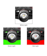 T6 white light green light red light zoom headlight - £21.01 GBP+