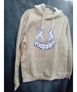 Mens Unbranded Light Beige Pullover Hoodie Sz M 9001ARE - $23.31 CAD