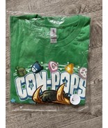 MENS NIP Large Con Pops Dig Into Fandom! Gildan Green T-Shirt - $24.74