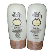 2 - Sun Bum Daily Face Gel Sunscreen Moisturizer SPF 50 Water Resistant ... - $15.82