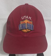 Utah 1998 NCAA Final Four Red Adjustable Baseball Cap - Pre-owned - See ... - $24.06