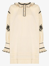 Isabel Marant Etoile Women Ruby Floral Embroidered Lace Cotton Mini Dress M 38 - £166.76 GBP