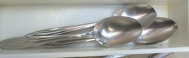 Set of 3 Serving Spoons International Stainless SPRING LILY Design - £7.49 GBP