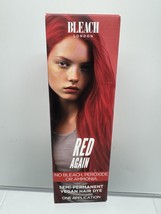 Red Bleach London Red Again Auburn Semi Permanent Vegan Hair Dye PET COM... - $105.27 MXN