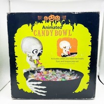 Gemmy Sam&#39;s West Halloween Animated Candy Bowl Eyes Tongue POP Out 5 lbs NEW - £48.36 GBP