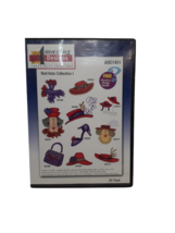 Amazing Designs Red Hats Collection 1 Embroidery CD ADC1431 Purses Shoes - $15.71