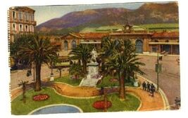 Toulon France Postcard 1944 US Navy FREE &amp; Naval Censor Stamp - $9.90