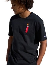 Champion Mens Concert Lighter T-Shirt Size Small Color Black - £25.82 GBP