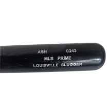 Game Used  MLB Prime Ash c243 Louisville Slugger CRACKED 33.5 511619 - $39.69