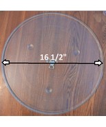 16 1/2&quot; NIOB GE OEM WB48X10046 MICROWAVE GLASS TURNTABLE TRAY NIOB - $1,296.08 MXN