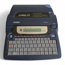 CASIO EZ-LABEL PRINTER KL-7200 Label It! Working - No Battery Cover - $25.73
