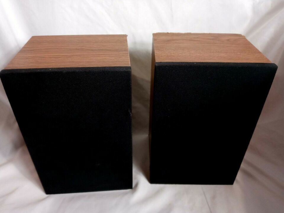 Onkyo S-05 Surround Sound Book Shelf Wood Finish Pair Of Speakers 11x6x7 - $98.01