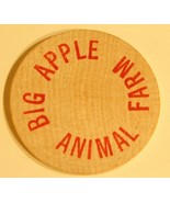 Vintage Big Apple Animal Farm Wooden Nickel New York - £3.90 GBP