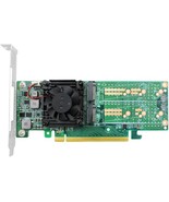 Linkreal PCIe 3.0 x16 to 4 Port M.2 NVMe SSD Swtich Adapter Card - $3,363.68 MXN