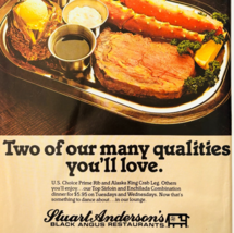 1981 Stuart Anderson&#39;s Black Angus Restaurant Advertisement San Diego DW... - $35.14 CAD