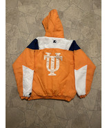 VTG 90s NCAA TENNESSEE VOLUNTEERS VOLS STARTER PUFFER JACKET SIZE XL COAT - $113.84