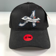 Aberdeen IronBirds Hat Small Kids Size Black Curved Brim Older Logo Stra... - $207.53 MXN