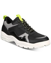 Kingside Geoffrey Men Low Top Dad Sneakers Size US 10.5M Black Neon Gree... - $16.03