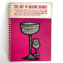 1962 Vintage The Art of Mixing Drinks Based on the Famous Esquire Drink Book - £23.94 GBP