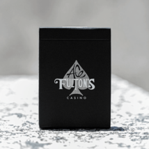 Ace Fulton&#39;s 10 Year Anniversary Playing Cards Vintage Back Midnight Fuel - £17.38 GBP