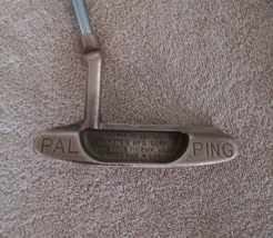 Tz Golf - Vintage Rare Ping Pal 85020 Mang Bronze 34.5&quot; Blade Putter Rh - £43.82 GBP