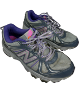 New Balance 412 V2 women&#39;s Grey/Purple Trail Hiking Running Shoes size 10D - €32,13 EUR
