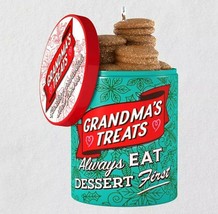 Hallmark 2018 Grandma&#39;s Cookie Jar Sugar Treats Ornament - £14.10 GBP