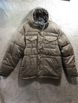 Old Navy Gray Quilted Puffer Full Zip Jacket Coat Women Size Large - $16.00