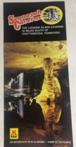 Sequoyah Caverns brochure vintage Chattanooga Tennessee br1 - £7.01 GBP