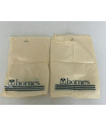 Defunct Horne&#39;s vintage small plastic store shopping bags movie photo prop - €18,78 EUR