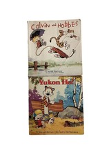 Calvin and Hobbes Bill Watterson Comic Strip Graphic Novels Books Lot of 2 - £7.88 GBP