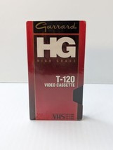 Vtg Garrard HG T-120 Video Tape 6 Hours VHS Brand New Sealed Very Hard To Find - £5.46 GBP