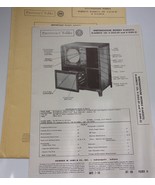 Vtg PhotoFact Westinghouse Models H-603C12 H-608C12  Instructions 1950 - $10.95 CAD