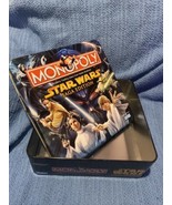 Star Wars Monopoly Saga Edition 2005 Rare Tin Box collection-TIN BOX ONLY- - £10.19 GBP