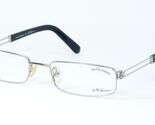 OGI MOD. 5039 948 Silber / Schwarze Brille Titanrahmen 52-18-145mm - $65.88