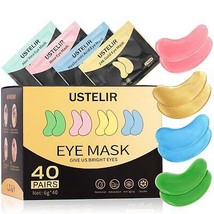 Under Eye Patches, 40 Pairs Eye Mask for Dark Circles, Puffy Eyes, Undereye Bags - $23.74