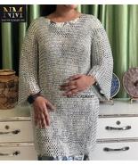 Medieval Chainmail Shirt Female Chain Mail Armor Habergeon-Medieval Armo... - €135,51 EUR