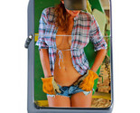 Country Pin Up Girls D6 Flip Top Dual Torch Lighter Wind Resistant - $16.78