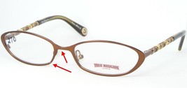 True Religion Misty Coco Cocoa Eyeglasses Glasses Metal Frame 51-16-135mm &quot;Read&quot; - £12.76 GBP