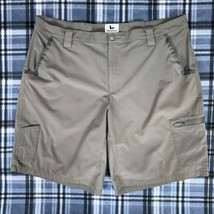 Field &amp; Stream Shorts Men 2XL (42) Grey Cargo Fishing 11&quot; Inseam High Ri... - $14.35