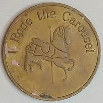 Children&#39;s Museum of Indianapolis, I Rode the Carousel, 1&quot; Vintage Token... - $3.99