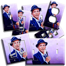 Frank Sinatra American Jazz Legend Light Switch Outlet Wall Plate Room Art Decor - £13.37 GBP+
